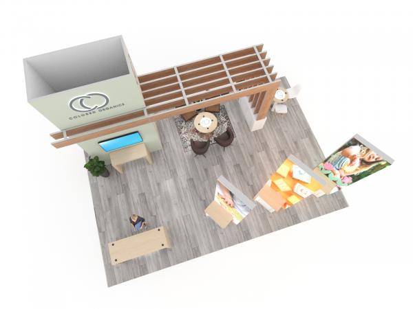 ECO-5060 Custom Sustainable Trade Show Exhibit -- View 11